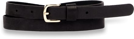 Legend Dames - Leren riem - Zwart - 85cm