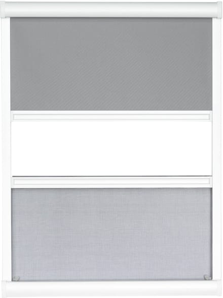 Bruynzeel duo rolhor dakraam S800 134x160 cm wit