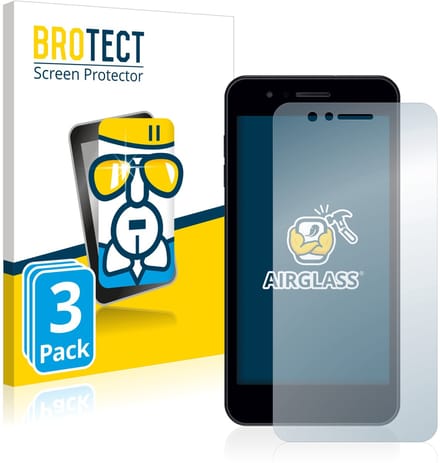 Screenprotector 3 Stuks voor LG K9 Beschermglas transparant