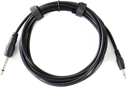 MUSIC STORE Patch-Adapterkabel 6,3/3,5 mm 3m Klinke / mono - Patchkabel