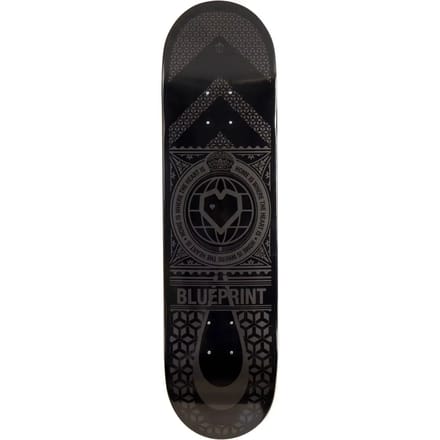 Skateboard Blueprint Home Heart sans roues