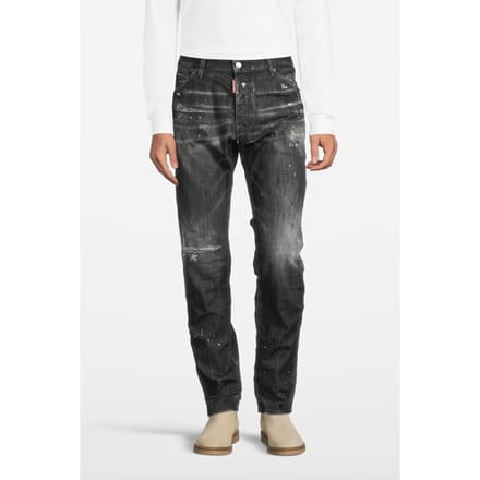 Dsquared2 Cool Guy Jeans Black Größe: 44 | Slim Jeans Outlet | Herren | Schwarz
