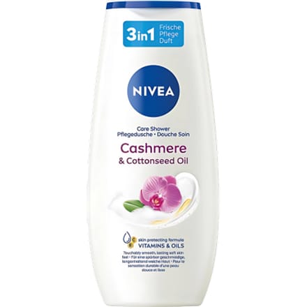 Nivea kasjmier & katoenzaad lichaamsshampoo - 250ml