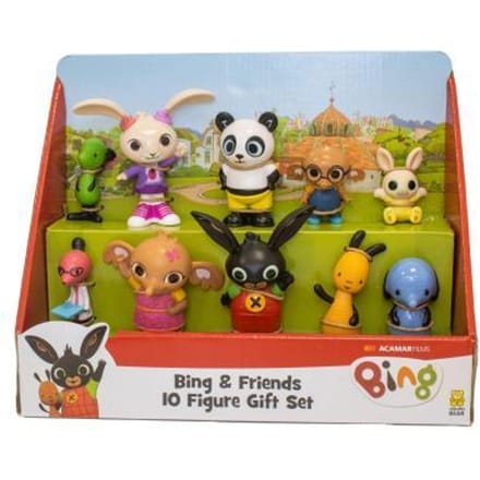 Bing & Friends Figurenset 10-pack Speelfiguren & personages