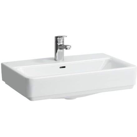 LAUFEN Pro S Compact Countertop washbasin 55 cm with tap hole and overflow H8179580001041