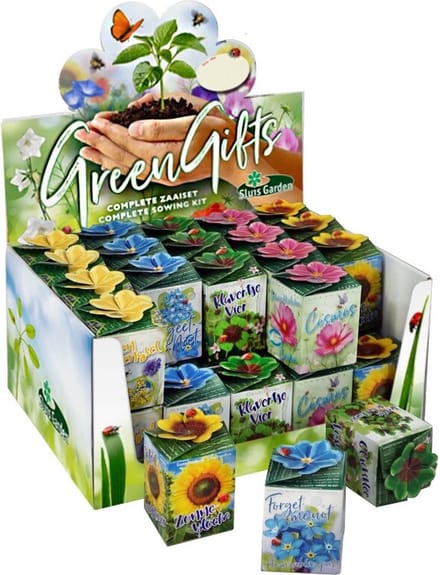 Greengifts Showdoos gemengd 40 stuks