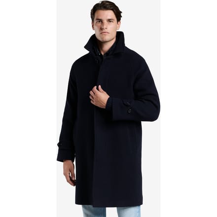 No Label Brimley Wool-nylon Navy Größe: M | Winterjacken Outlet | Herren | Blau