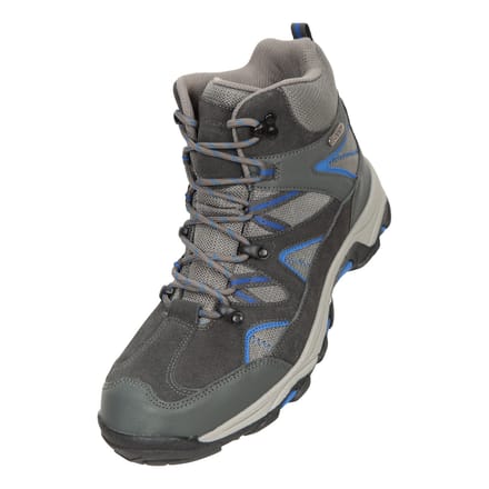 Mountain Warehouse Heren Rapid Suede Wandelschoenen (Donkergrijs)