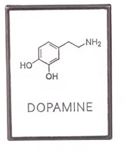 Pin Broche - enamel pin - kledingspeld - Dopamine