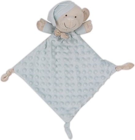 Interbaby Knuffeldoekje Beer 28 X 17 Cm Polyester Mintgroen
