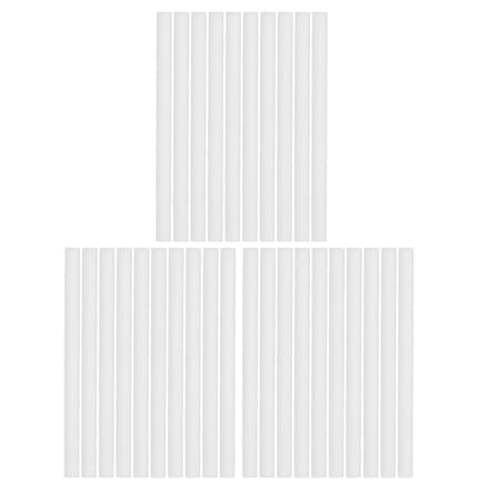 30 stuks wattenstaafjesfilterabsorberend voor luchtbevochtiger, mistverspreider en verstuiver (5x80mm) white