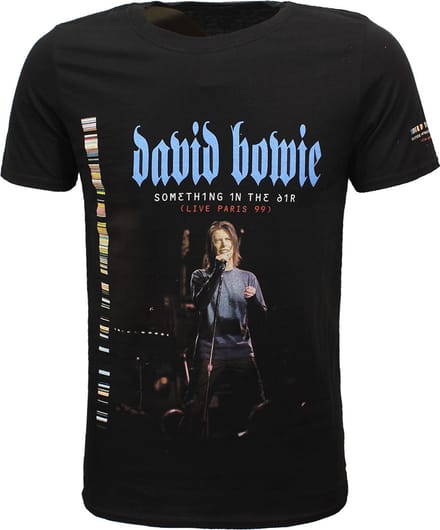 David Bowie Live in Paris T-Shirt - Officiële Merchandise - L