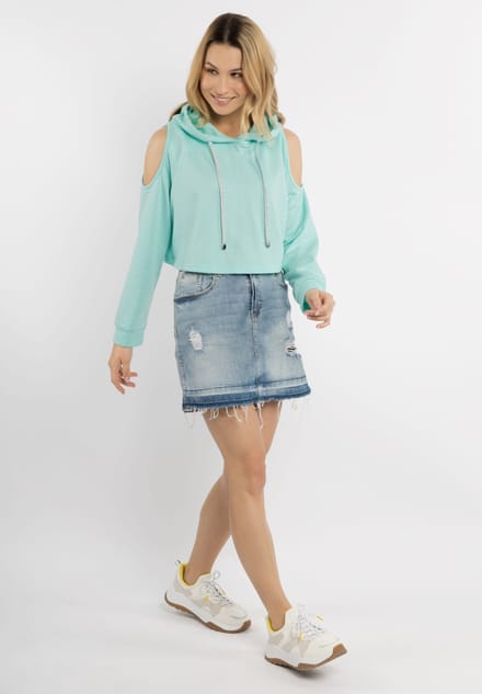 IZIA Cropped Hoodie eyota