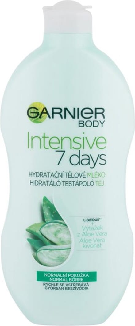GARNIER - Moisturising body lotion with aloe vera (Intensive 7days) 400 ml - 400ml