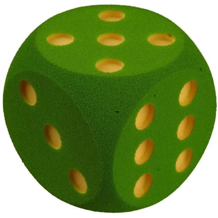Schuimstof dobbelstenen Volley
