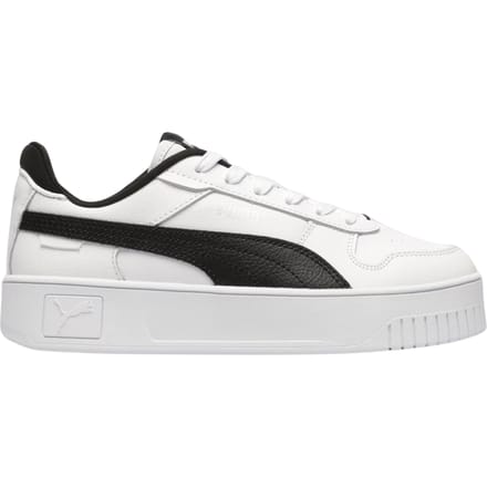 PUMA Carina Street Dames Sneakers - Wit/Zwart