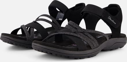Skechers REGGAE SLIM - MEADOW GRAZER Dames Sandalen - Zwart