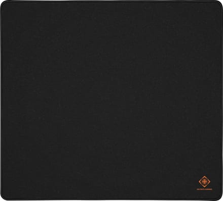 Deltaco DMP460 Muismat L - Gestikte Randen - 450x400x4 mm - Zwart