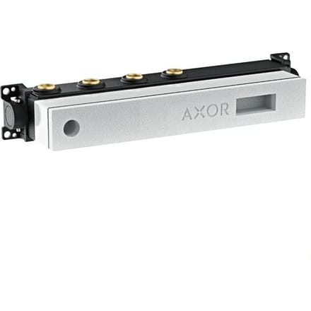 AXOR ShowerSolutions basic set for thermostat module Select, 2 consumers 18310180
