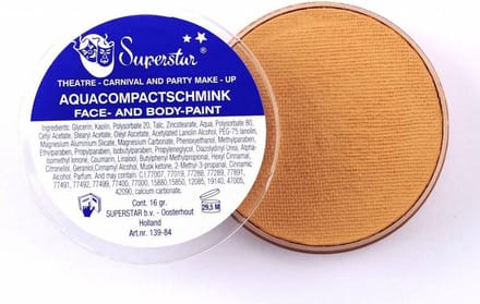 Superstar - Aqua face- and bodypaint light peach (45gr)