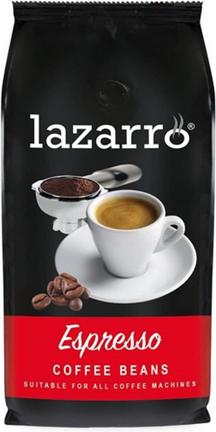 Lazarro espresso koffiebonen - 8x1kg