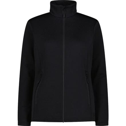 Extensible Col Roulé Fleece met Jacquardprint Dames CMP