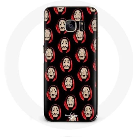 Hoesje voor Samsung galaxy S6 La Casa De Papel gezichtsmaskers