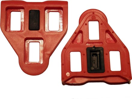 Vwp Look Schoenplaatjes Race - Rood Per Set