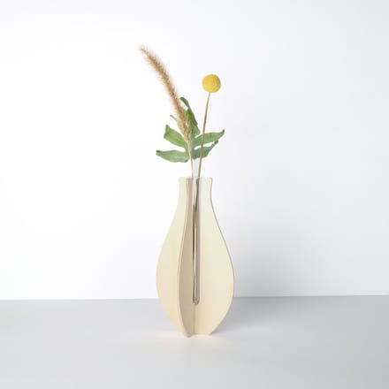 By Woom - Bloemenvaasje - Triplex - Hout - Duurzaam - Natuurlijk Product