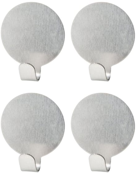 Set van 4 ronde zelfklevende haken Fackelmann Tecno