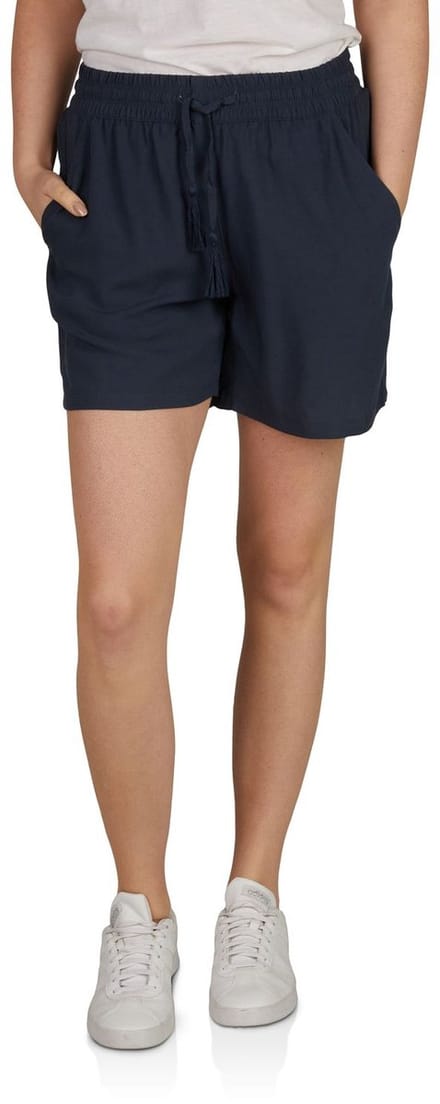 DENIMFY Dames Short DFLia regular/straight Blauw S Volwassenen Zomerbroek - Elastische Taille