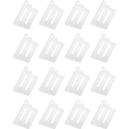 16 stuks Koelkast Divider Koelkast Deur Organizer Verstelbare Scheiders voor Koelkast Make-up white