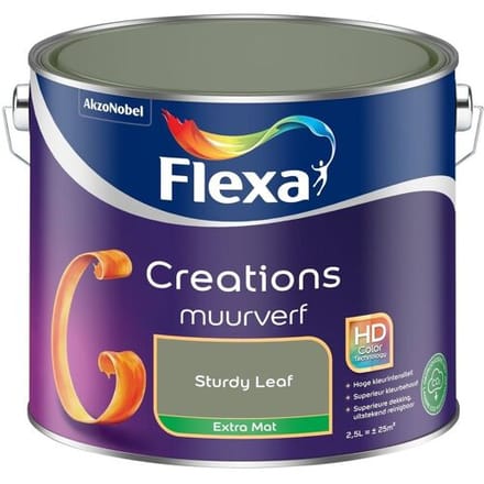 Flexa - Creations Muurverf Extra Mat - Sturdy Leaf - 2,5 L