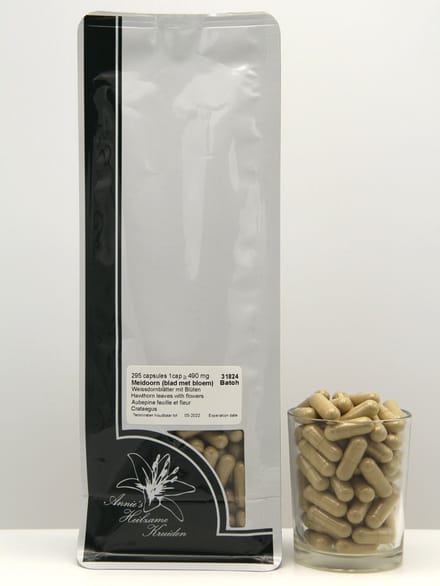 Meidoorn (blad met bloem) capsules 295 stuks