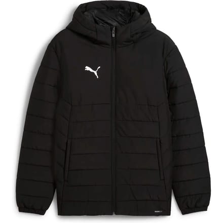 Puma Team Padded Winterjas - Zwart/wit -
