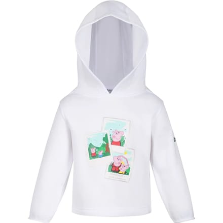 Regatta Peppa Pig Fleece Hoody Voor Kinderen Wit