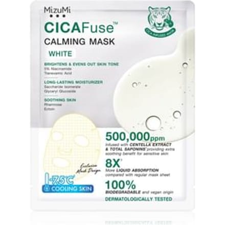 MizuMi - CICAFuse Calming Mask White 1 pc