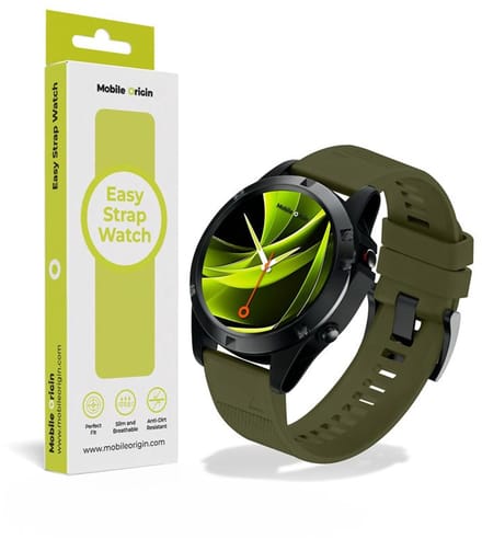 Mobile Origin Easy Strap Horloge 26Mm Donkergroen