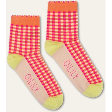 Oilily Mahika Sokken- maat29-31 Roze Glo