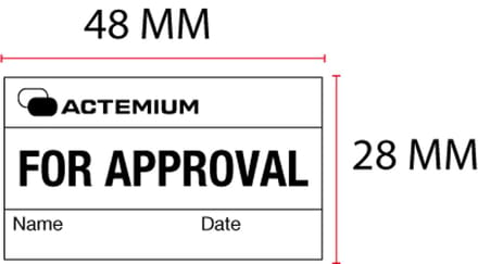 Tekstplaatje Trodat Printy 4929