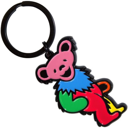 Grateful Dead - Red Body Dancing Bear - Sleutelhanger