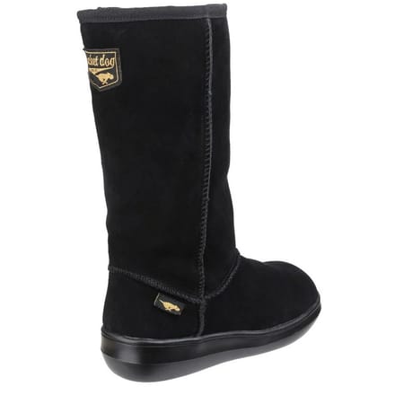 Rocket Dog Dames/Dames Sugardaddy Suede Pull-On Laarzen (Zwart)
