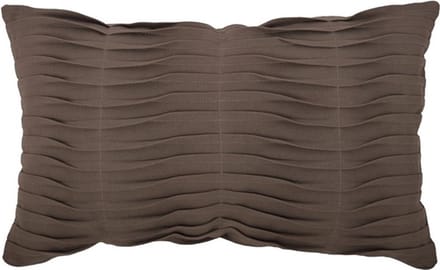 Pleated Licht Grijs Kussen -30 X 50