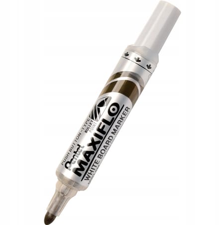 Pentel Maxiflo MWL5M Whiteboard Marker Bruin - 1100m Schrijflijn