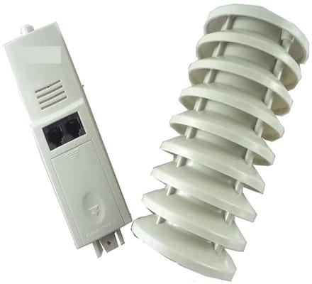 Weerstation Reserveonderdeel - Windsensor Thermo-hygro - Weersomstandigheden Monitoren - Draadloze Zender - 100 Gram - Wit