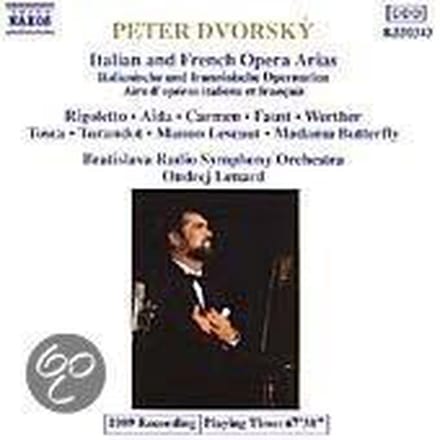 Italian & French Opera Arias / Peter Dvorsky, Lenard