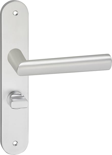 IMPRESSO LONDON KRUK MET SCHILD OVAAL WC63 SCHROEF ALUMINIUM