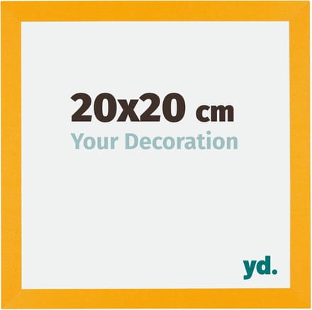 Your Decoration - Fotokader 20x20 cm - MDF - Geel - Mura