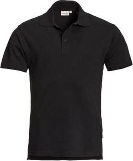 Santino Poloshirt Ricardo Zwart maat S