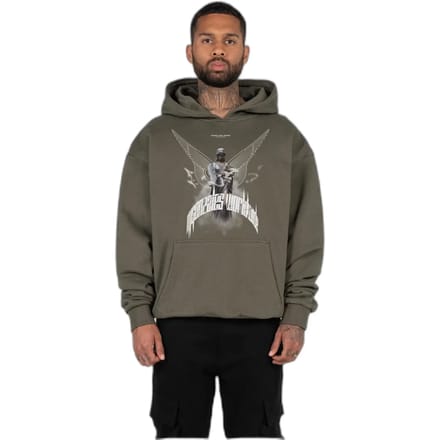 Extra dik sweatshirt met capuchon MJ Gonzales Higher Than Heaven V.1